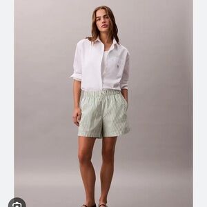 Cotton Poplin Boxer Shorts